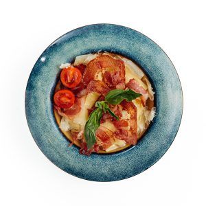 Фетучини карбонара